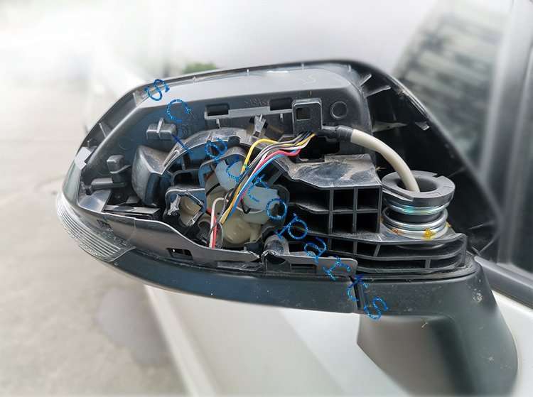 Side Mirror For 2020-2021 Toyota Corolla SE XSE Red Right Side No Blind Spot