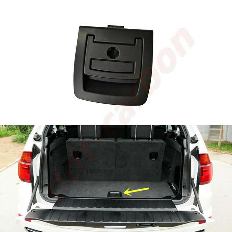 ABS Black Spare Tire Cover Handle &amp; Hole For BMW X5 E70 X6 E71/72 2008-2013