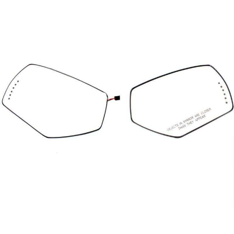 Rearview Mirror Glass For Chevrolet Silverado Sierra 1500 2014-2018 Pair