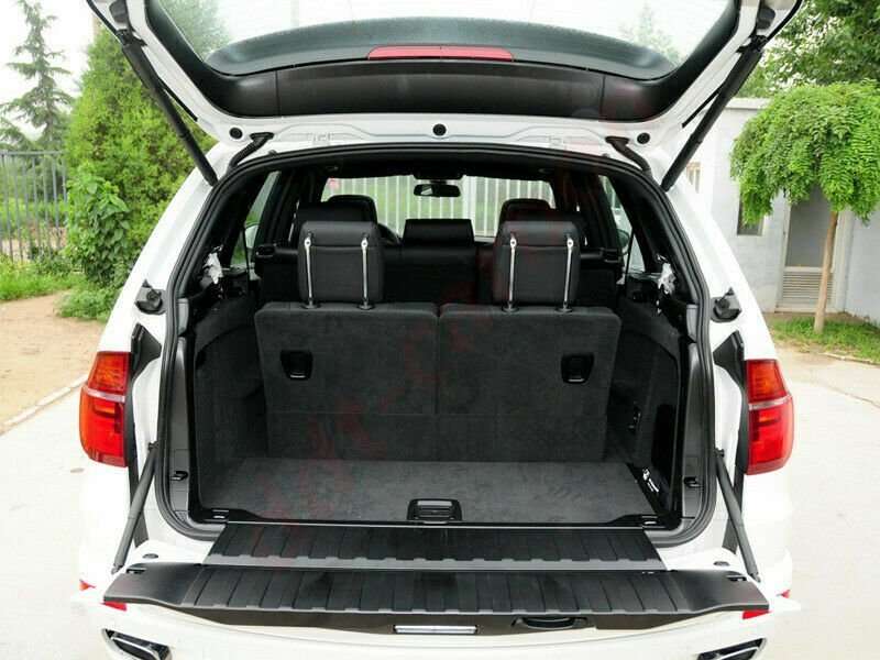 ABS Black Spare Tire Cover Handle &amp; Hole For BMW X5 E70 X6 E71/72 2008-2013