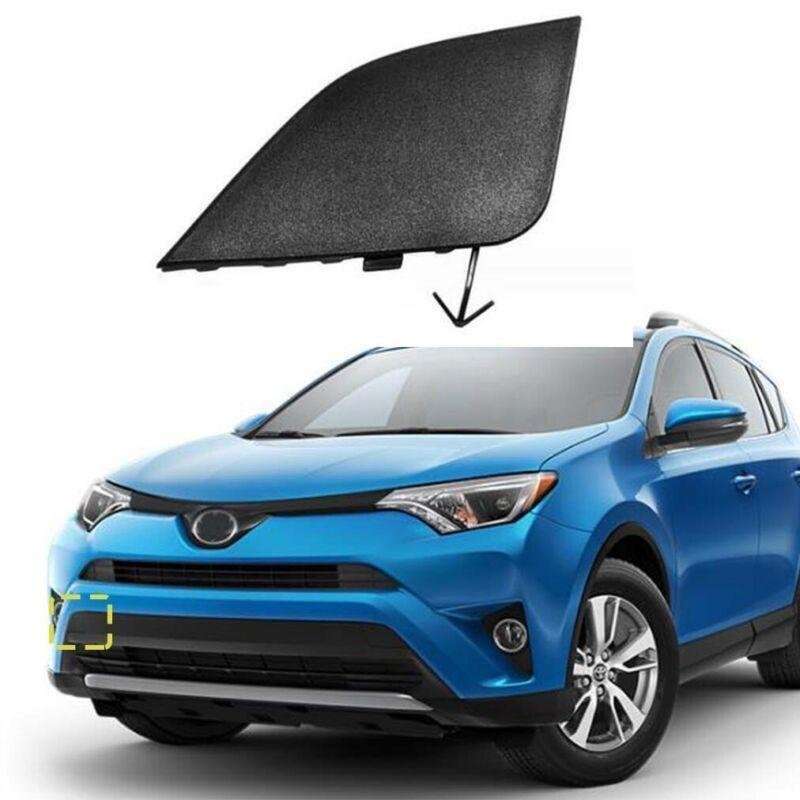 For Toyota RAV4 2016-2018 Left Side Front Bumper Trailer Cover Tow Hook Cover