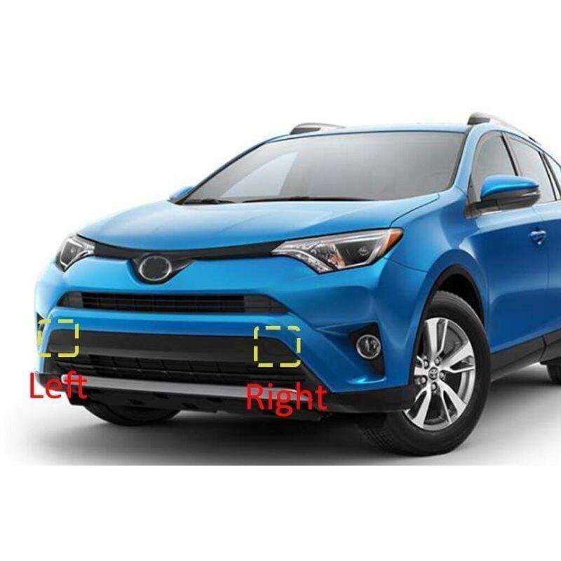 For Toyota RAV4 2016-2018 Left Side Front Bumper Trailer Cover Tow Hook Cover