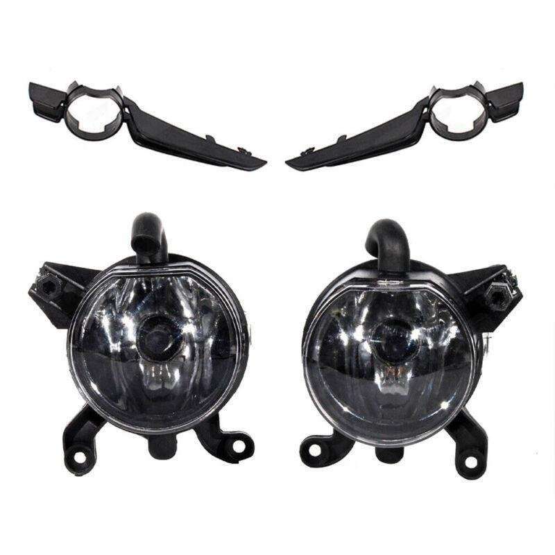 Car Front Bumper Fog Light Grille Cover Assembly For BMW E46/2D 323ci 1999-2003