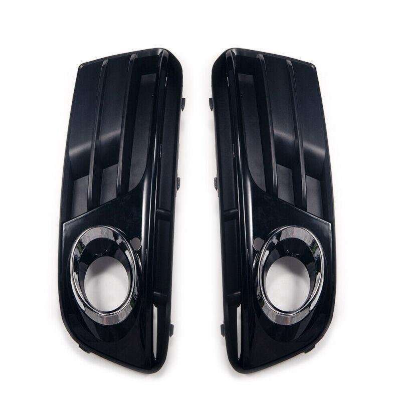 Front Bumper Fog Light Grille Bezel Cover Lower For Audi Q5 2013-2017 Pair