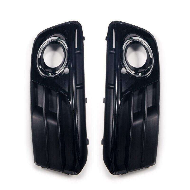 Front Bumper Fog Light Grille Bezel Cover Lower For Audi Q5 2013-2017 Pair