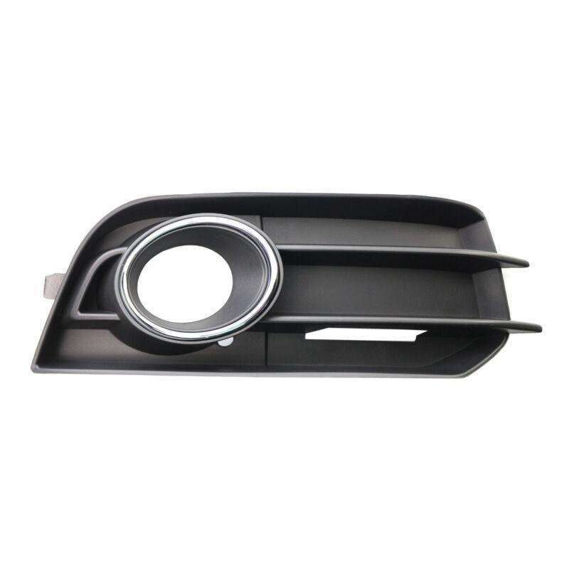 Fits for AUDI A1 2010-2014 Front Bumper Fog Light Grille Black Right Side