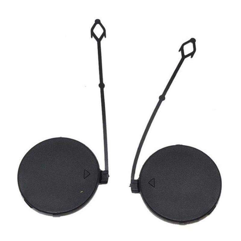 For BMW X5 E70 2006-2010 1 Pair Front Bumper Tow Trailer Hook Eye Cover Caps