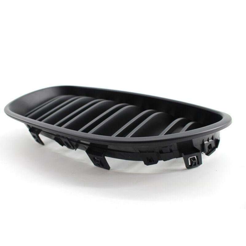 Pair Of Matte Black Slat Grille Fit For BMW E60 E61 M5 5 Series 2003-2009