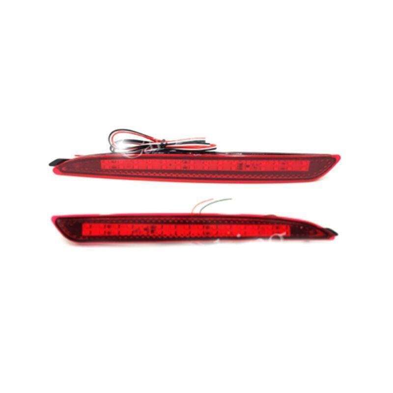 Rear Fog Brake Taillight Bumper Reflector Light For Mazda 3 Speed 2010-2015 Pair