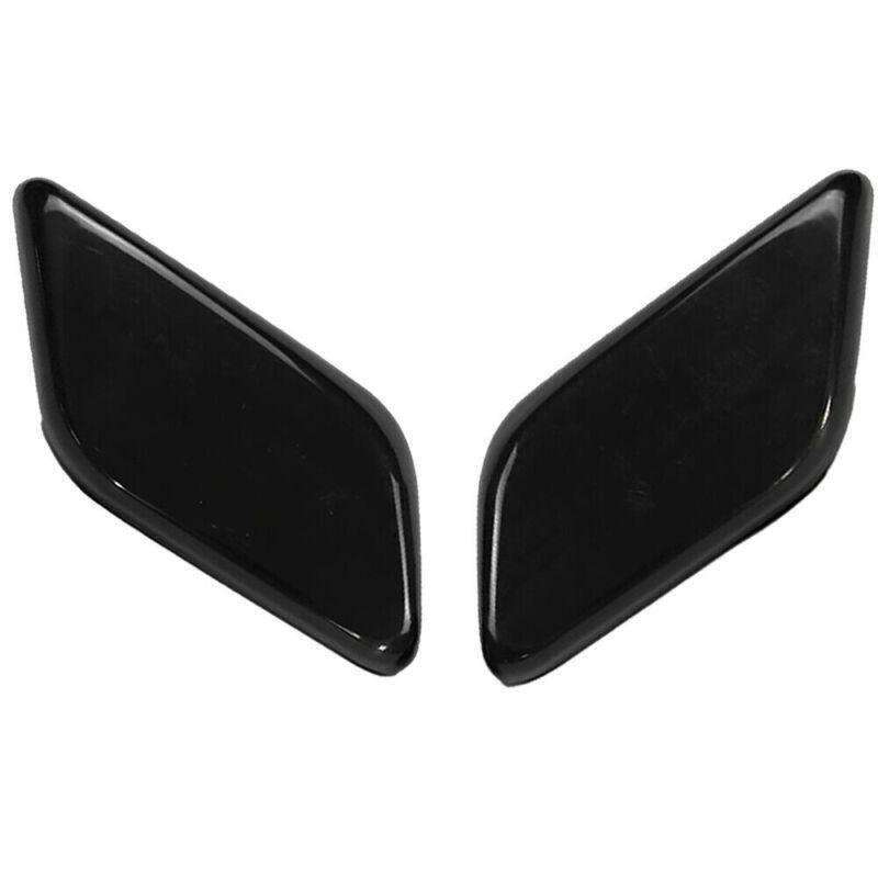 For VW Tiguan 2008-2011 Front Bumper Headlight Washer Nozzle Cover Cap Pair