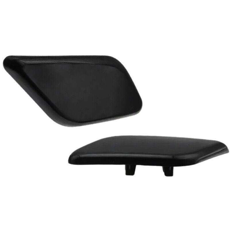For VW Tiguan 2008-2011 Front Bumper Headlight Washer Nozzle Cover Cap Pair