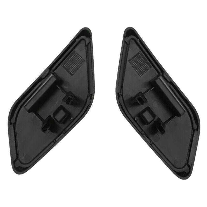 For VW Tiguan 2008-2011 Front Bumper Headlight Washer Nozzle Cover Cap Pair