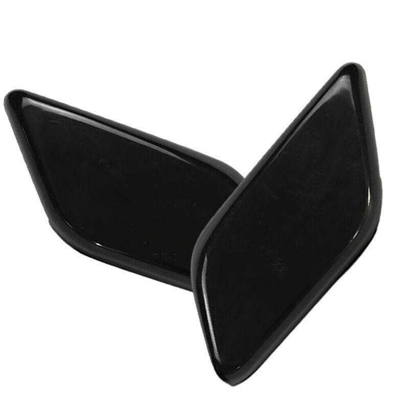 For VW Tiguan 2008-2011 Front Bumper Headlight Washer Nozzle Cover Cap Pair