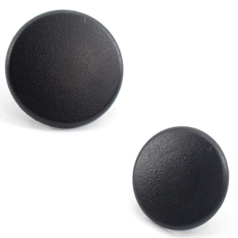 Pair of Armrest Rear Seat Cover Cap For 07-13 Chevy GM Factory Replacement Black