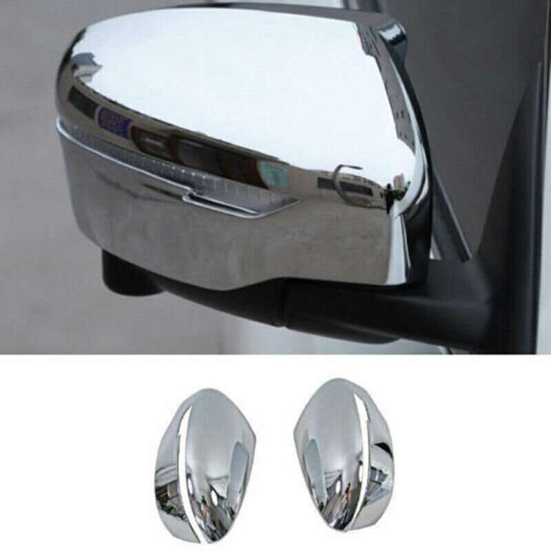 For Nissan Rogue 2014-2020 Chrome Side Door Rearview Mirror Cover Overlay cap