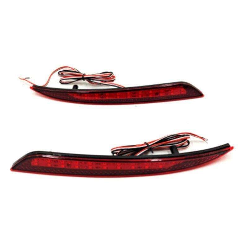 Rear Brake Taillight Bumper Reflector Light For Ford Fusion Mondeo 13-18 Pair B