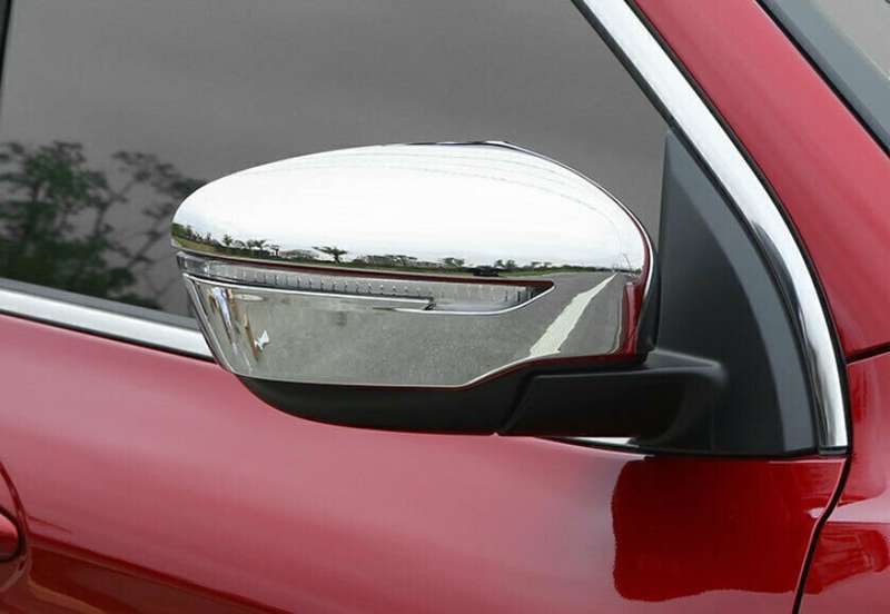 For Nissan Rogue 2014-2020 Chrome Side Door Rearview Mirror Cover Overlay cap