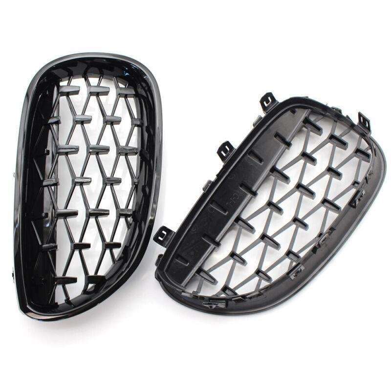 Fit For BMW E60 03-09 5 Series Brand New Grille Black Diamond Metero Style