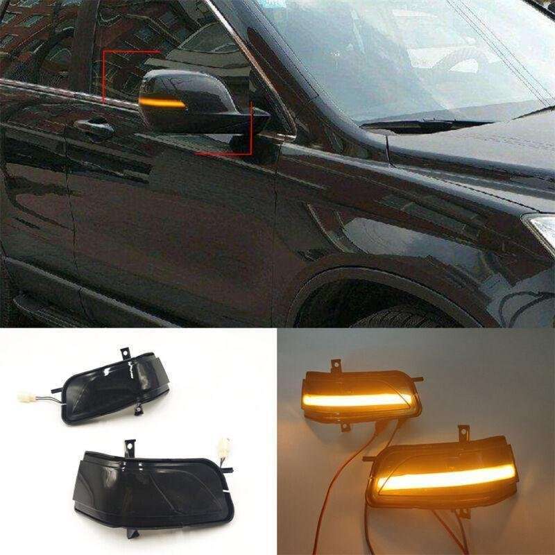 LH+RH Pair Rear View Door Mirror Turn Signal Lamp Light For Honda CRV 2007-2011