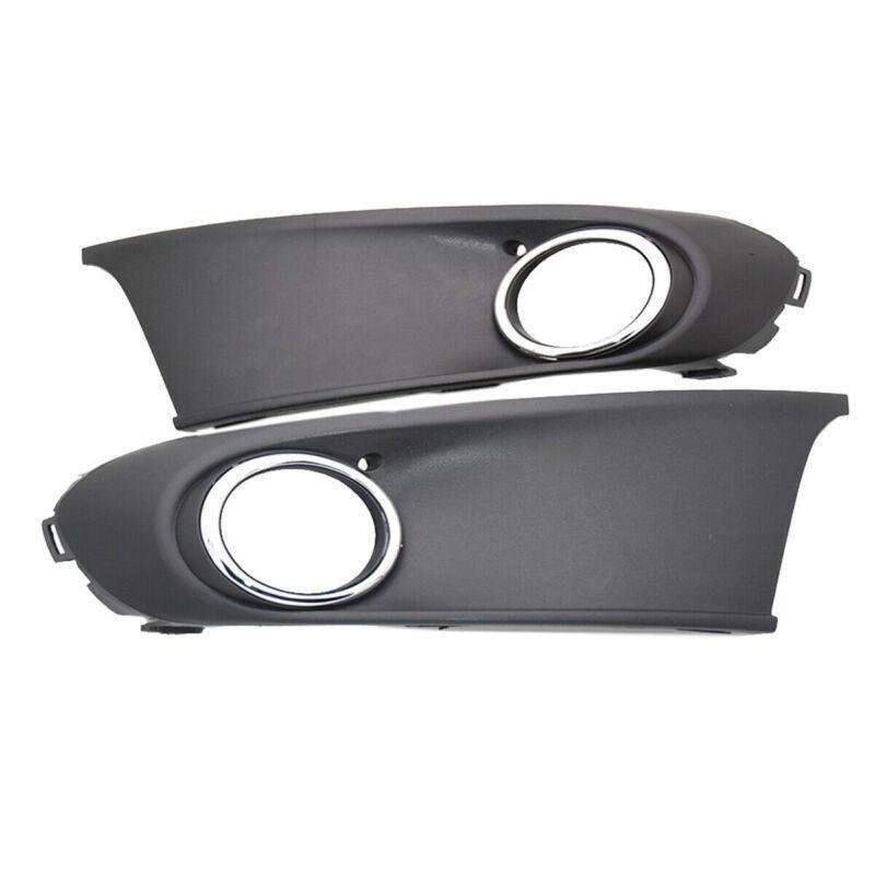 Lower Bumper Fog Light Cover For Volkswagen VW POLO SEDAN VENTO 2011 -2016 Pair