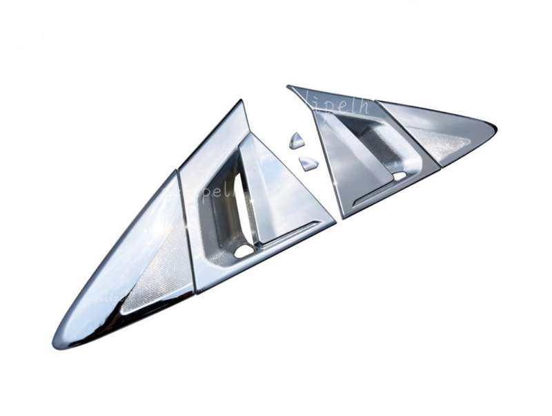For Toyota Prius 2023 Chrome ABS Rear Exterior Side Door Bowl Cover Trim 6PCS