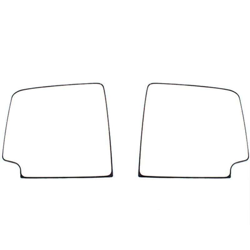 Upper View Mirror Glass For GMC Sierra 1500 2500 Chevrolet Silverado 1500 Pair