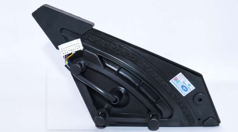 White Left For Hyundai Sonata 8th 2010-2014 Rearview Mirror Assembly 5 Wires