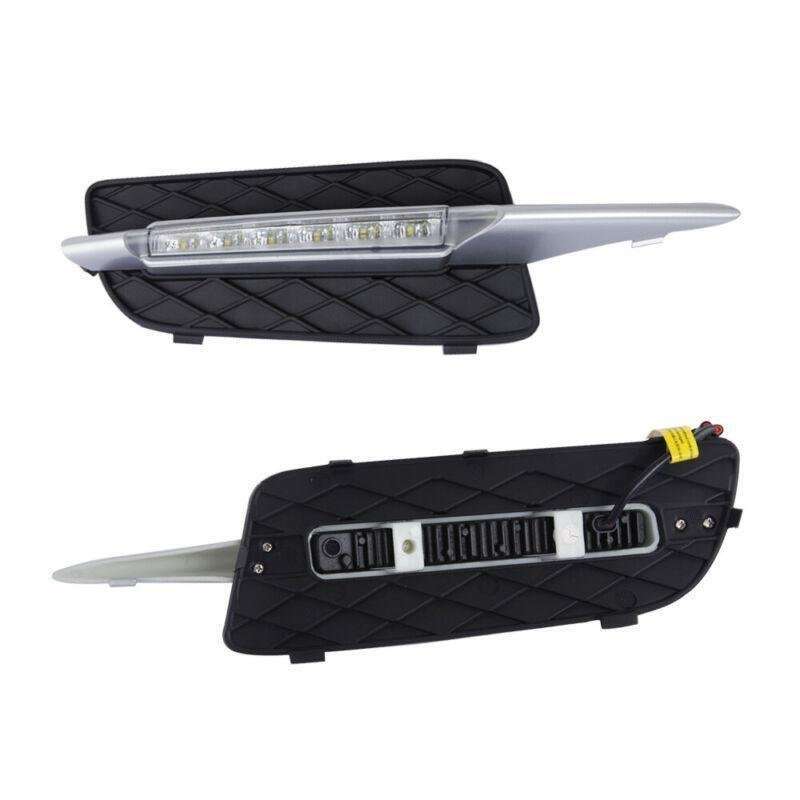 LED DRL Daytime Running Fog Light Lamps Fit For BMW X5 E70 2007-2010