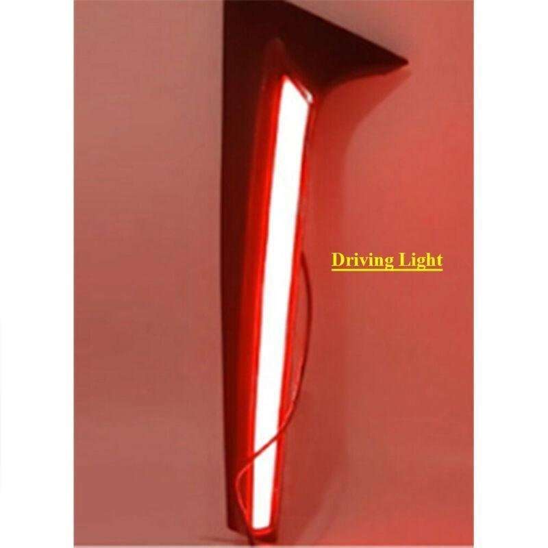 Rear Window Pillar Lamp LED Trunk Tail Brake Light For Hyundai I20 2020-22 Pair