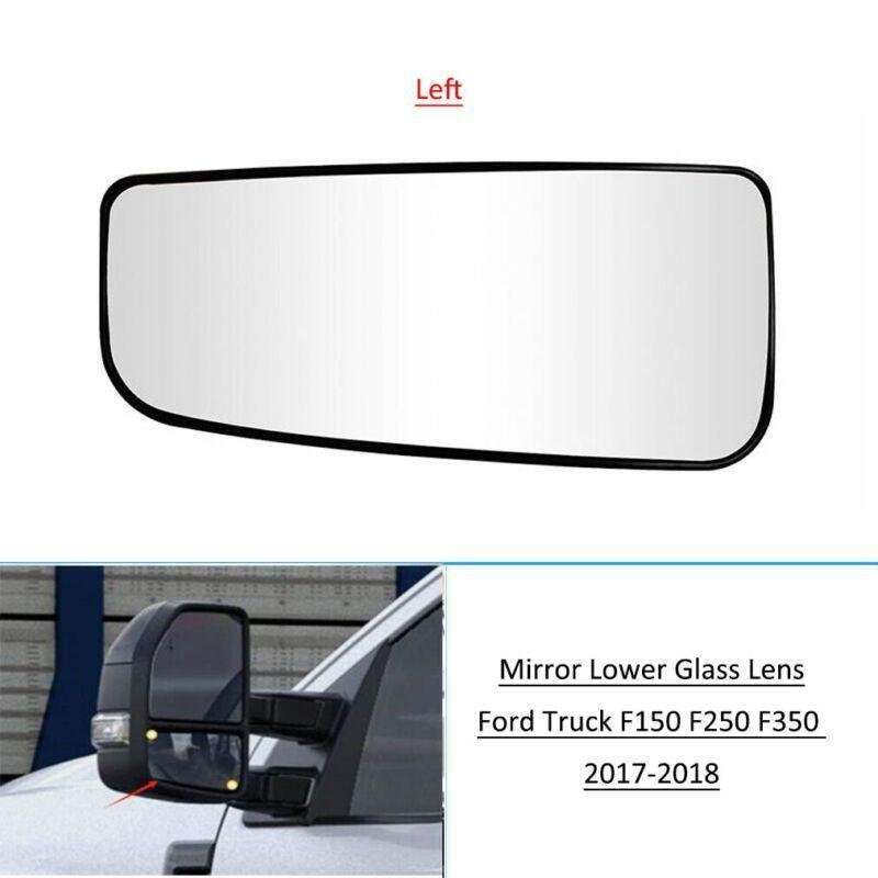 Left Lower Mirror Glass For Ford Truck F150 F250 F350 F450 F550 2017 2018