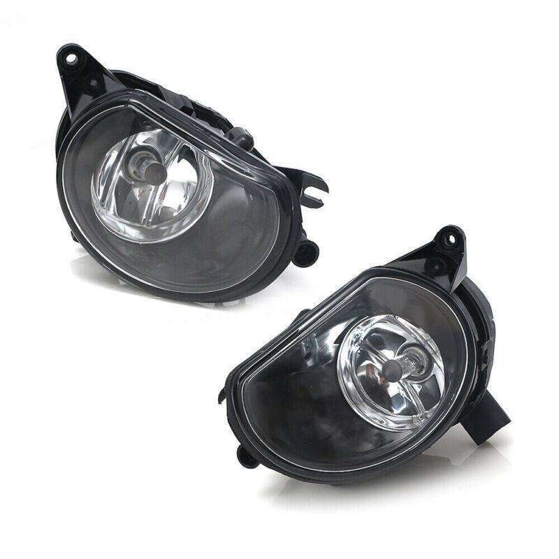 For 2006-2009 Audi Q7 Front Left Right Bumper Halogen Fog Light Lamp Pair
