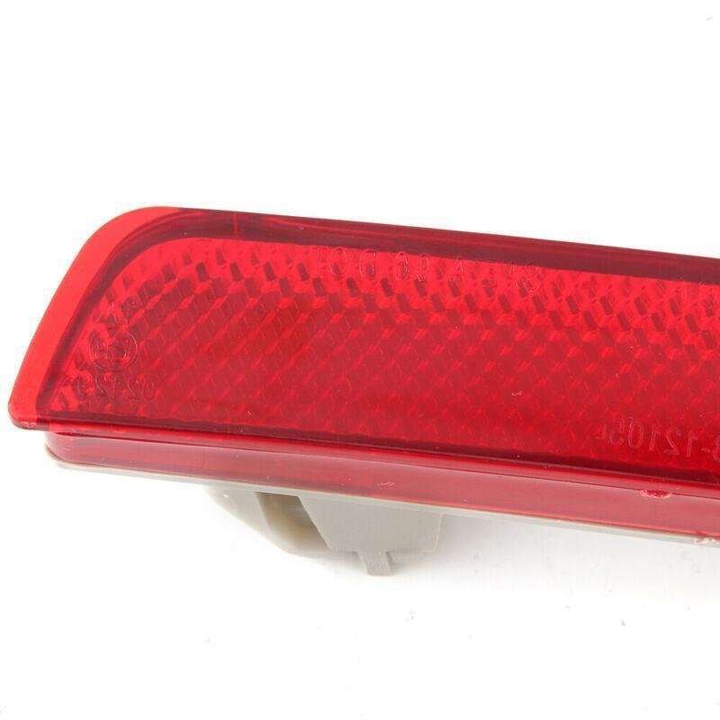 Pair Left+Right Side Rear Reflector Bumper Light Nissan For Sentra 2015-2018
