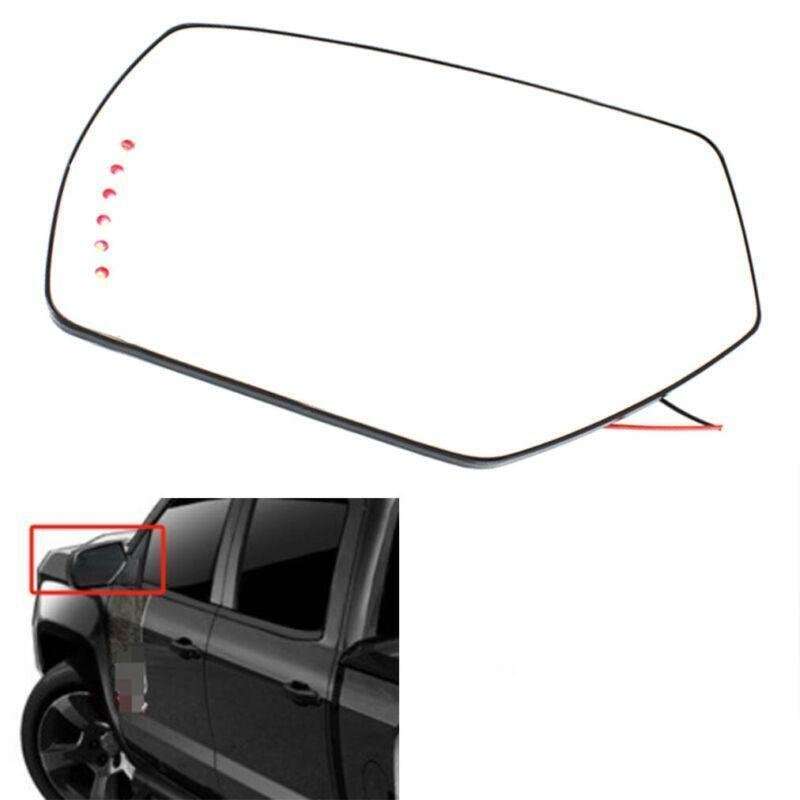 Rearview Mirror Glass For Chevrolet Silverado Sierra 1500 2014-2018 Left Side