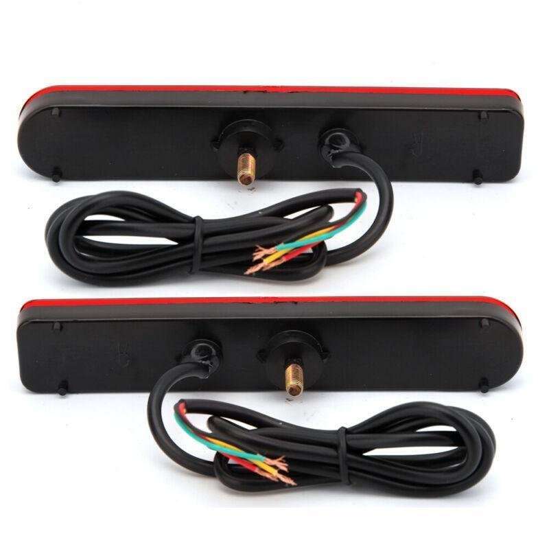 2pcs LED Rear Bumper Reflector Light For Toyota FJ Cruiser 2007 2008 2009-2014