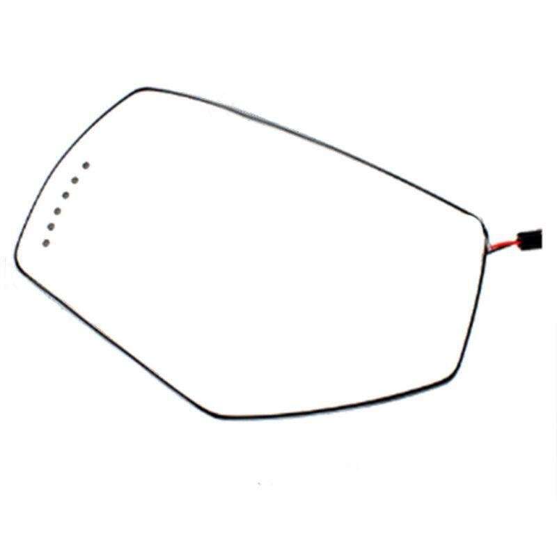 Rearview Mirror Glass For Chevrolet Silverado Sierra 1500 2014-2018 Left Side