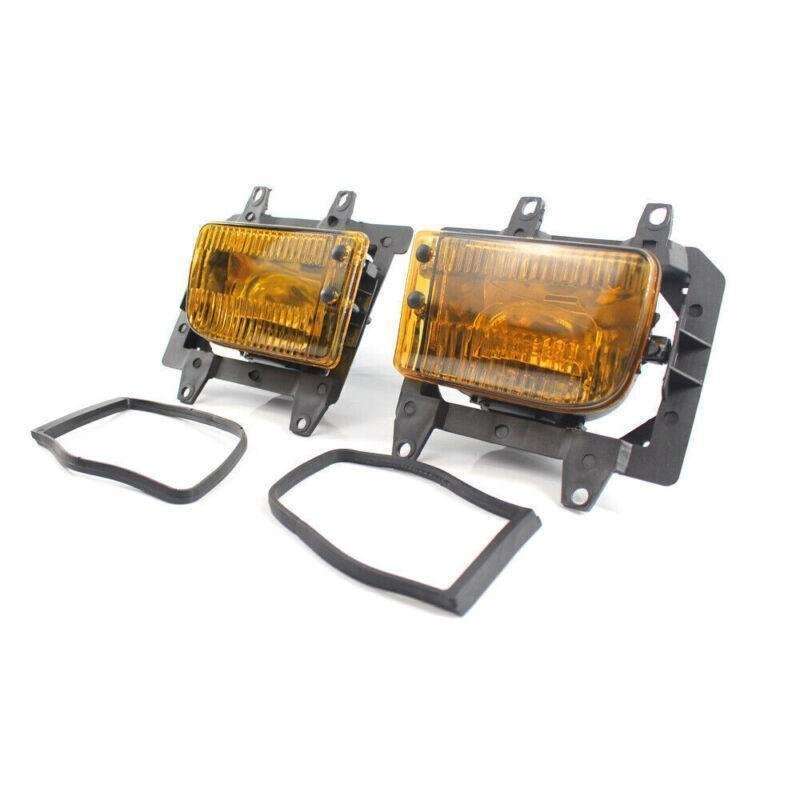 2X/Set Front Fog Light Lens Cover Kit for BMW E30 3Series 1985-1993 without Bulb