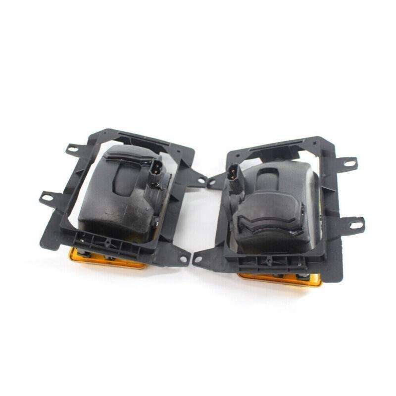 2X/Set Front Fog Light Lens Cover Kit for BMW E30 3Series 1985-1993 without Bulb
