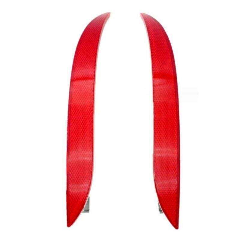 For BMW 5 Series E60 2008-2010 1 Pair Rear Bumper Reflector Light Brake Lamp