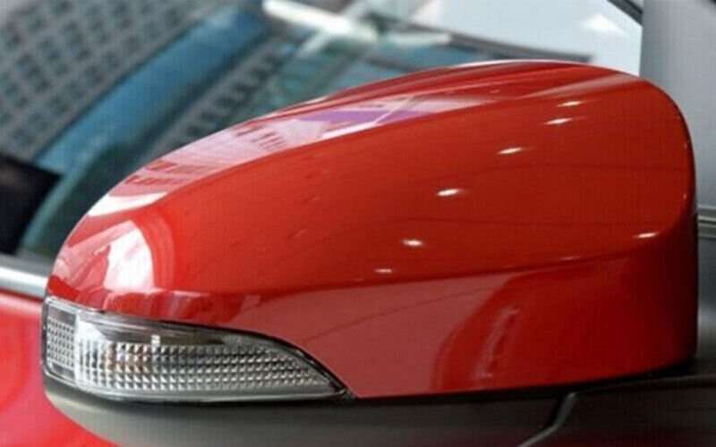 For Toyota Corolla 2014-2018 Red Rear View Side Mirror Cover Trim Replace 2PCS