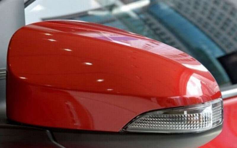 For Toyota Corolla 2014-2018 Red Rear View Side Mirror Cover Trim Replace 2PCS
