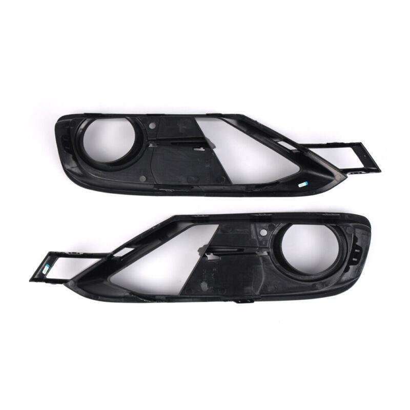 2pcs Front Bumper Fog Light Grille Cover Trims For BMW 3 Series F30 F31 11-18