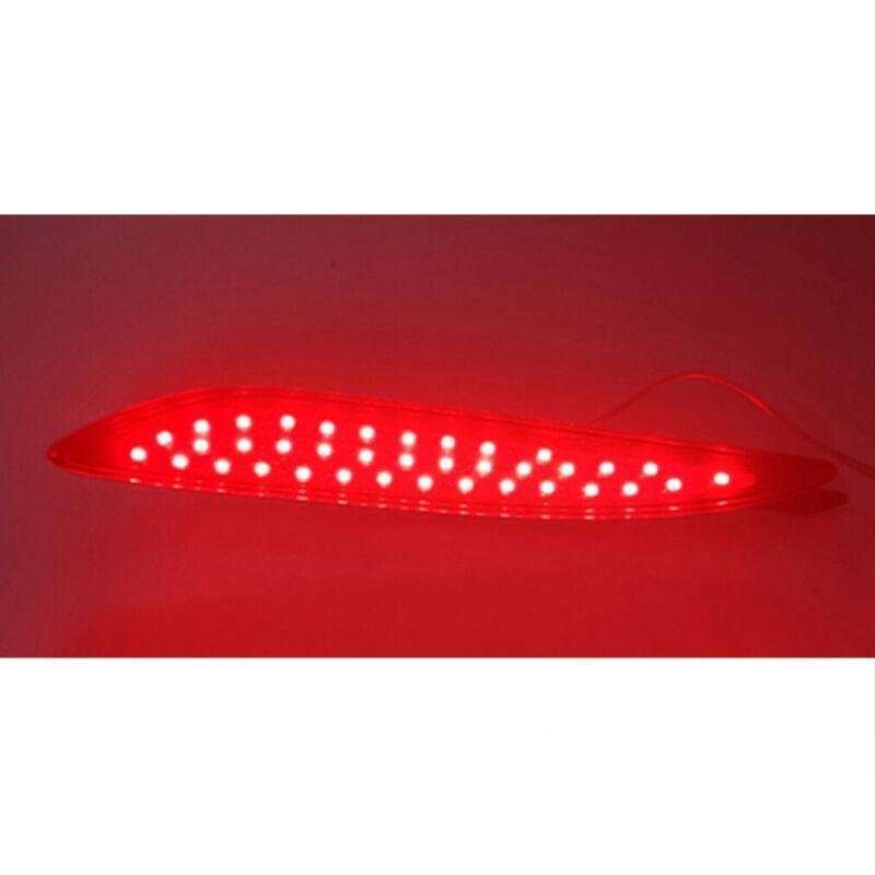 Rear Fog Brake Taillight Bumper Reflector Light For Hyundai Elantra 12-14 Pair