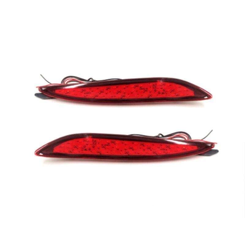 Rear Fog Brake Taillight Bumper Reflector Light For Hyundai Elantra 12-14 Pair