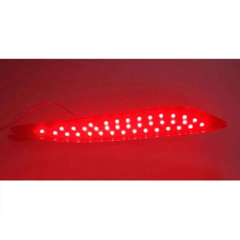 Rear Fog Brake Taillight Bumper Reflector Light For Hyundai Elantra 12-14 Pair