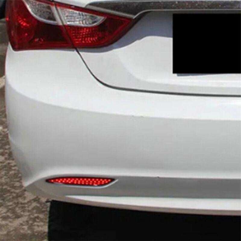 Rear Fog Brake Taillight Bumper Reflector Light For Hyundai Elantra 12-14 Pair