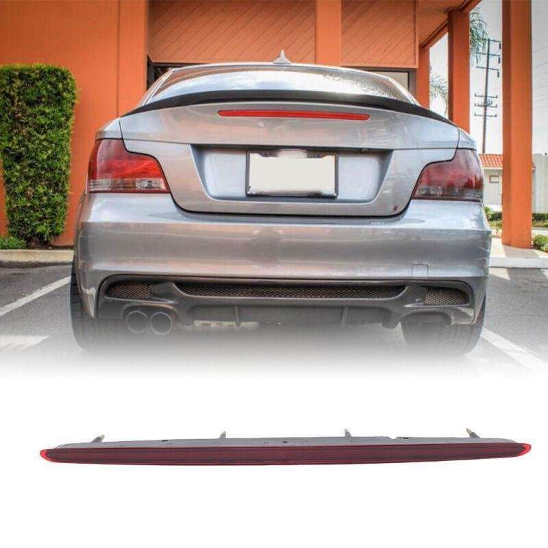 Red Lens For BMW 1 Series 128i 135i E82 E88 2007-2013 3rd Third Brake Light Lamp
