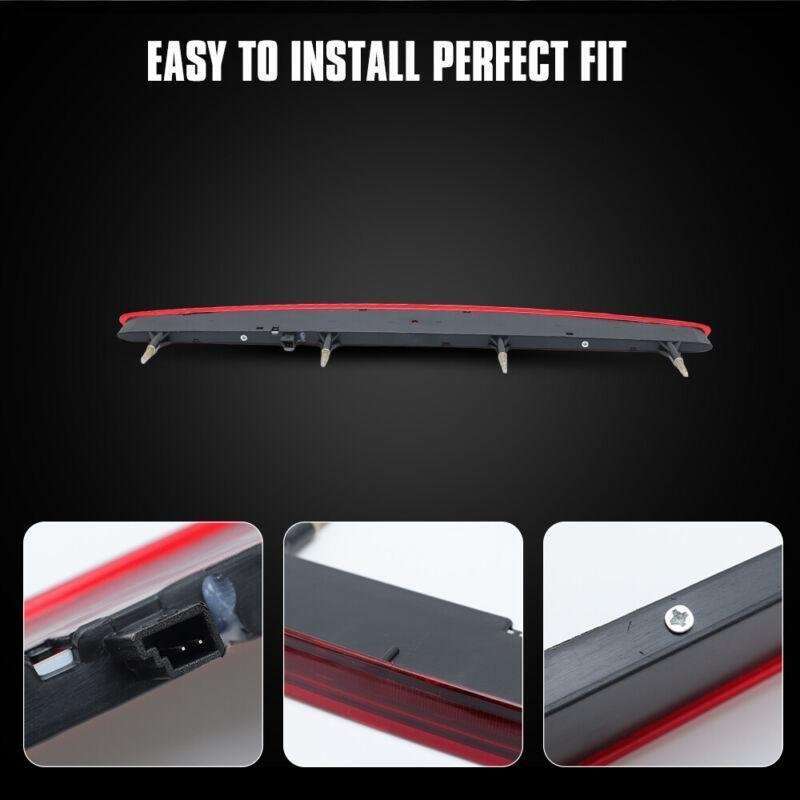 Red Lens For BMW 1 Series 128i 135i E82 E88 2007-2013 3rd Third Brake Light Lamp