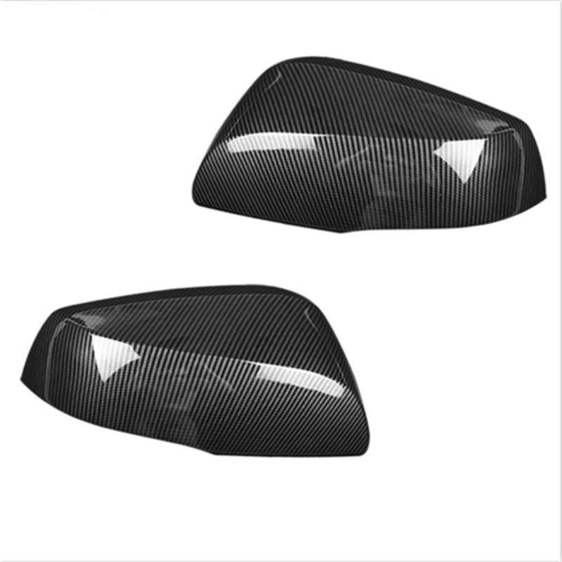 For Toyota Highlander 2020-2023 Carbon fiber Side Rearview Mirror Cover Trim Cap