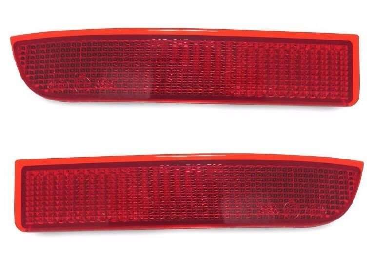 Pair Left Right Rear Bumper Lamp Light Reflector for Toyota RAV4 06-12 Scion xD