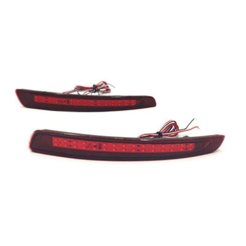 Rear Fog Brake Taillight Bumper Reflector Light For For Ford Mondeo 11-13 Pair